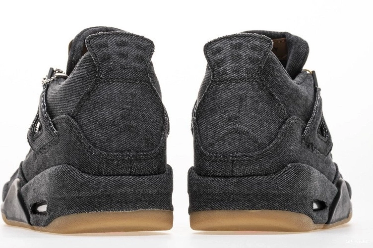 Black Air Jordan Denim AO2571-001 4 Levi's 0312